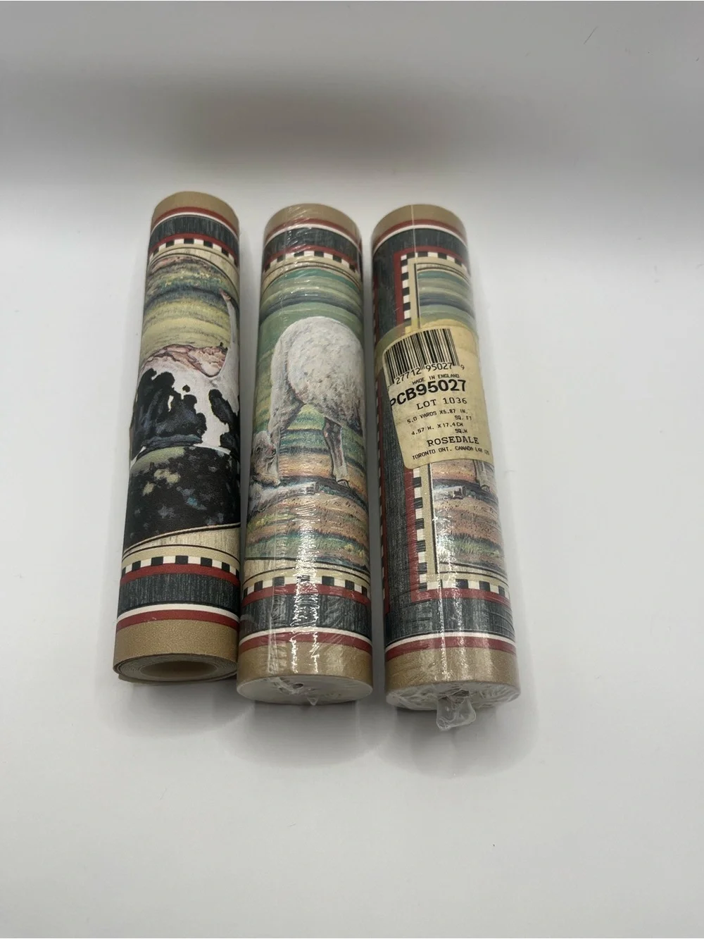 Farmhouse Design Vintage Wallpaper Border